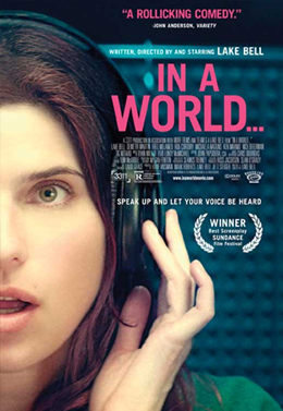 Image of movie poster for In a World