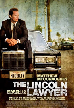 Image of movie poster for Lincoln Lawyer